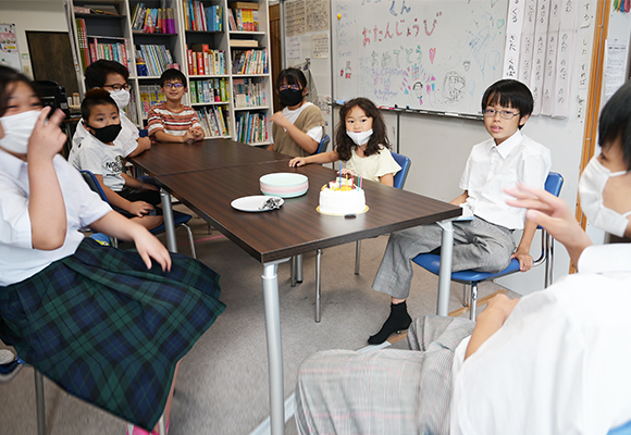 お誕生日会の様子