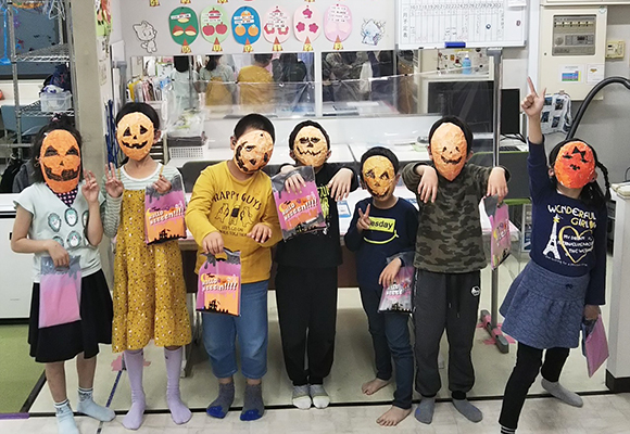 ハロウィンの様子